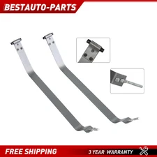 Fit for 1987-1995 Jeep Wrangler Gas Fuel Tank Straps 20 Gallon Pair Set of 2