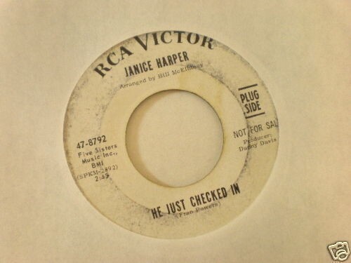 HEAR POP Janice Harper RCA 8792 Take Me In Your Arms - Photo 1/1