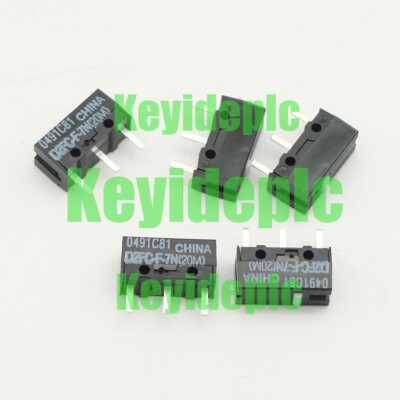 5PCS New Authentic OMRON Mouse Micro Switch D2FC-F-7N Mouse Button Fretting
