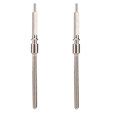 2Pcs Watch Repair 0.9mm Winding Stem Replacement Parts for 7750 7751 Movement