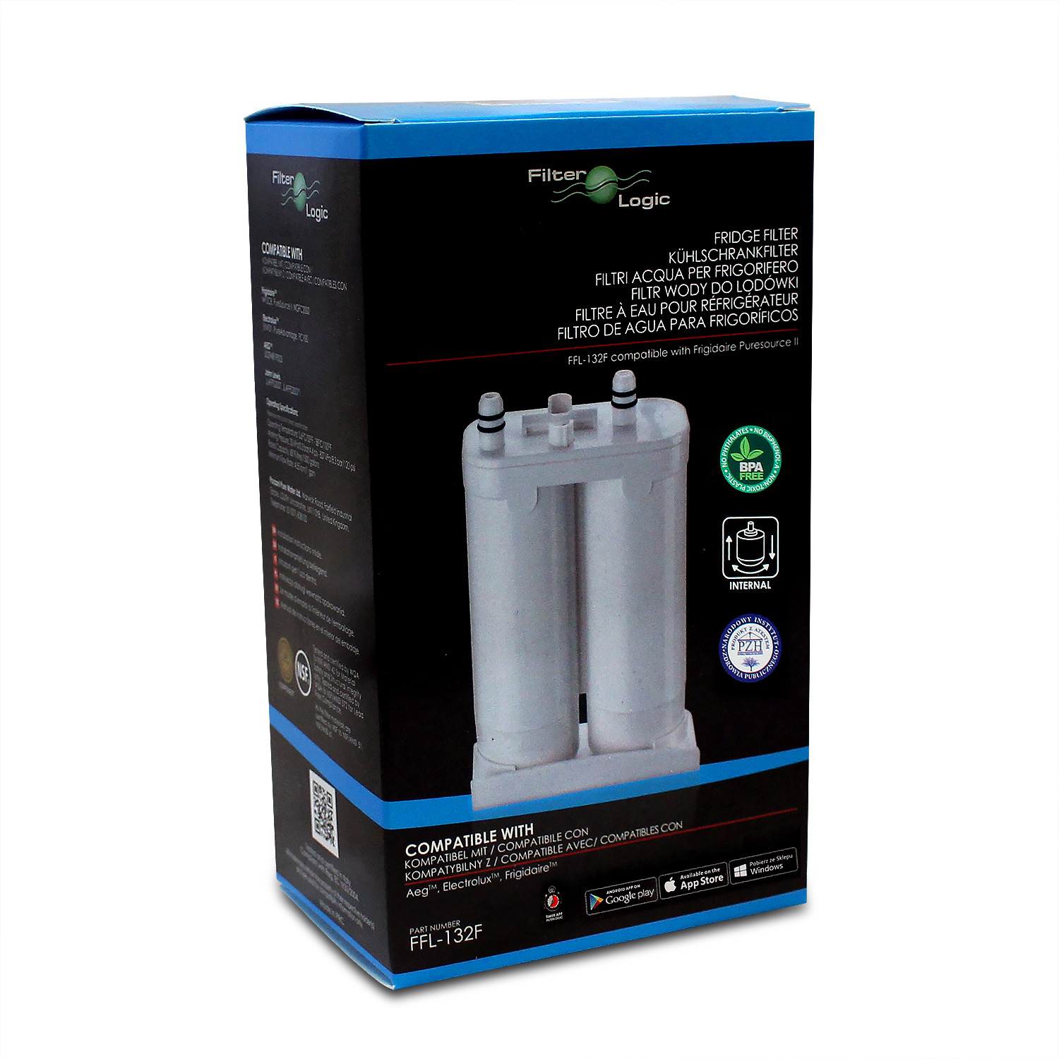 FFL132F Water Filter Compatible Electrolux Frigidaire PureSource2