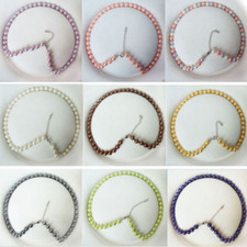 Natural 8mm 10 Color Round South Sea Shell Pearl Necklace 18" AAA