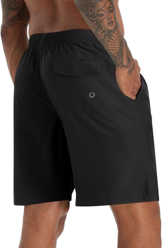 APTRO Men'S Swim Trunks 9" Quick Dry Bathing Suit Big & Tall Beach Swimsuits - Picture 3 of 6