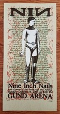 Nine inch Nails Poster Cleveland NINE inch nails October 9 2005