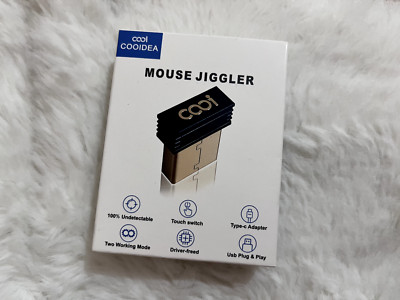 Neu COOIDEA Maus Jiggler USB C nicht nachweisbar Touch Schalter Plug & Play 2 Modi
