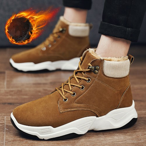 Fleece Lined Ankle Snow Casual Lace Up 