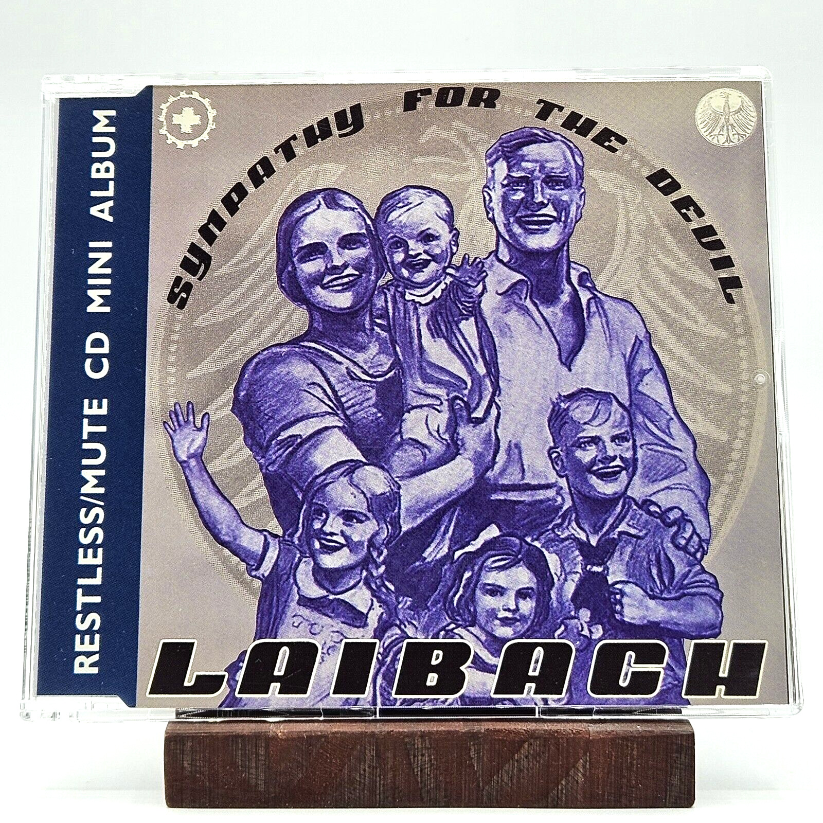 Laibach - Sympathy For The Devil Rare Maxi CD Mini Album 1988 USA Electronic