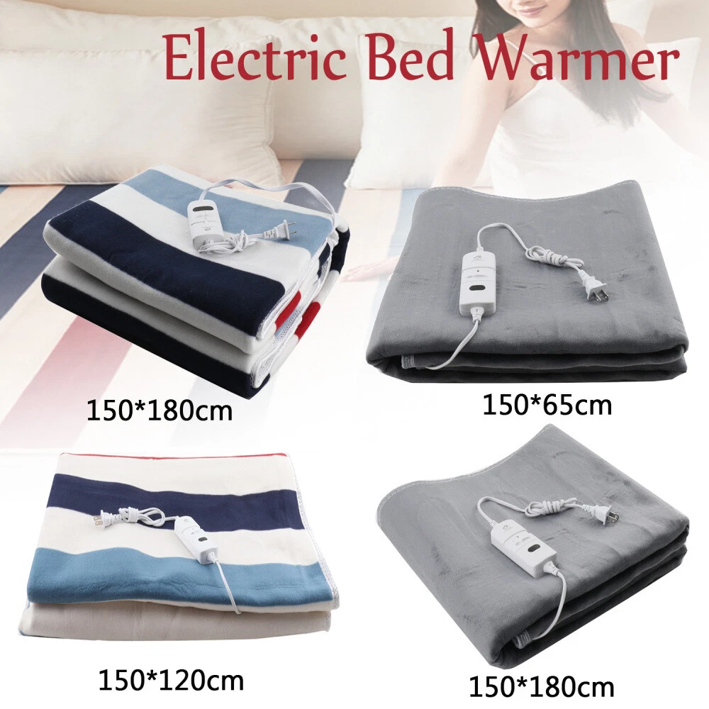 Heated Mattress Pad Electric Bed Warmer Quilted Multiple Sizeu0026amp;Colors |  eBay