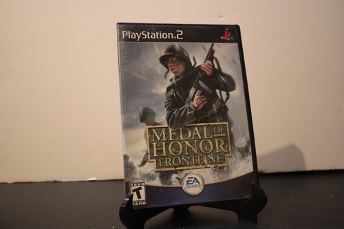 Medal of Honor: Frontline (Sony PlayStation 2, PS2, 2002) CIB w/ Manual - Tested