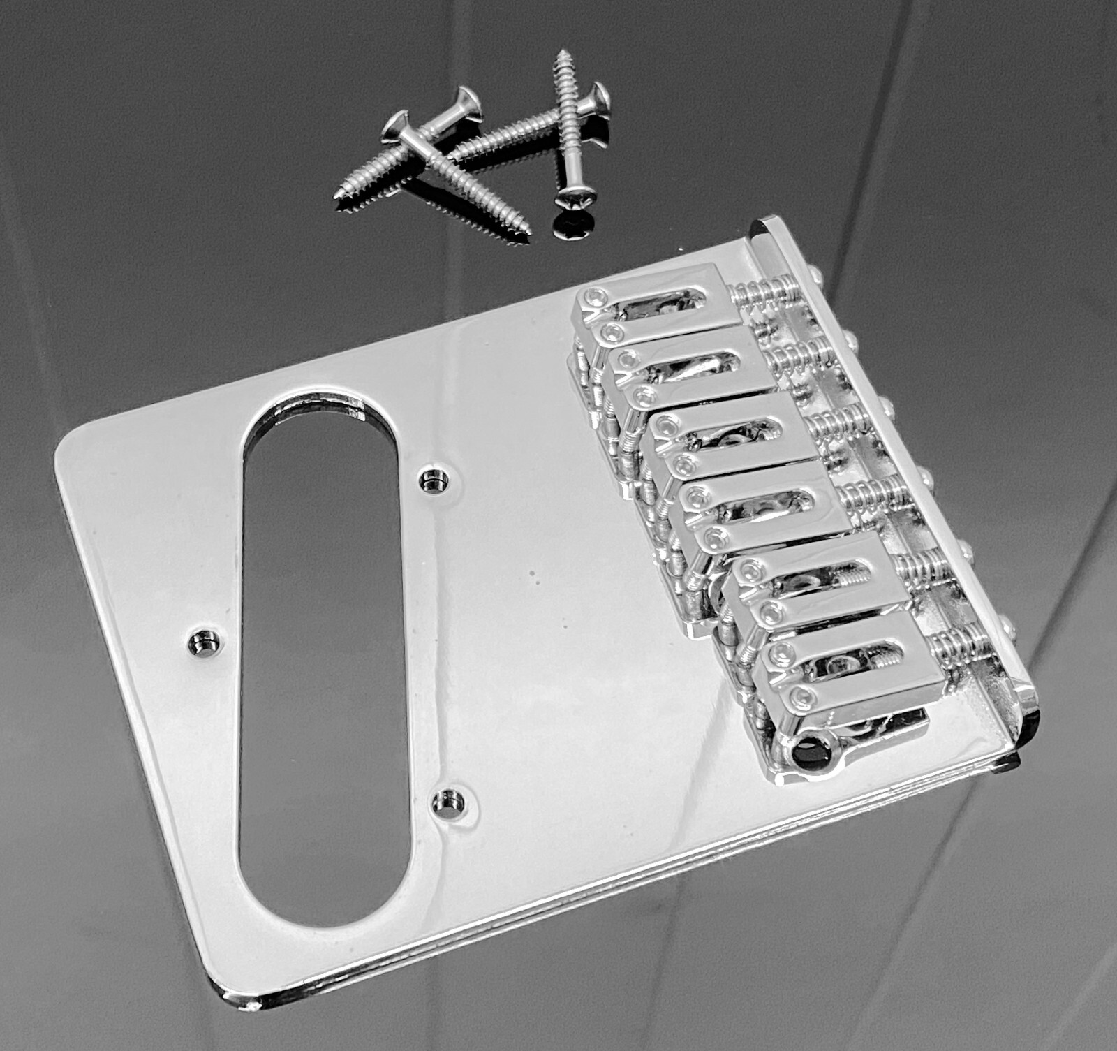 Fender Squier Tele STRING THROUGH BODY BRIDGE Chrome Affinity Telecaster 4-Screw | eBay