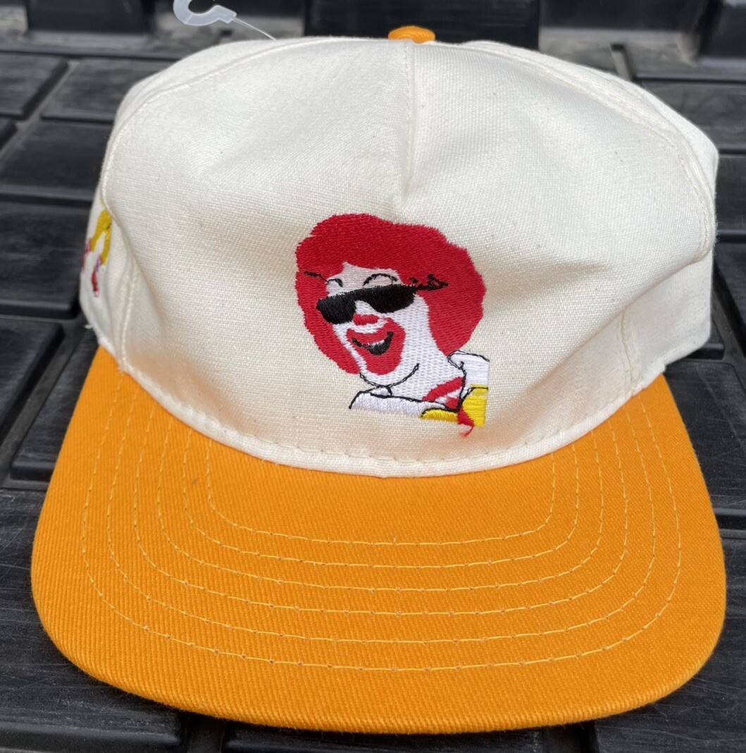 Vintage 90s Ronald McDonald Snapback Hat Cap American Needle Toon Blockhead