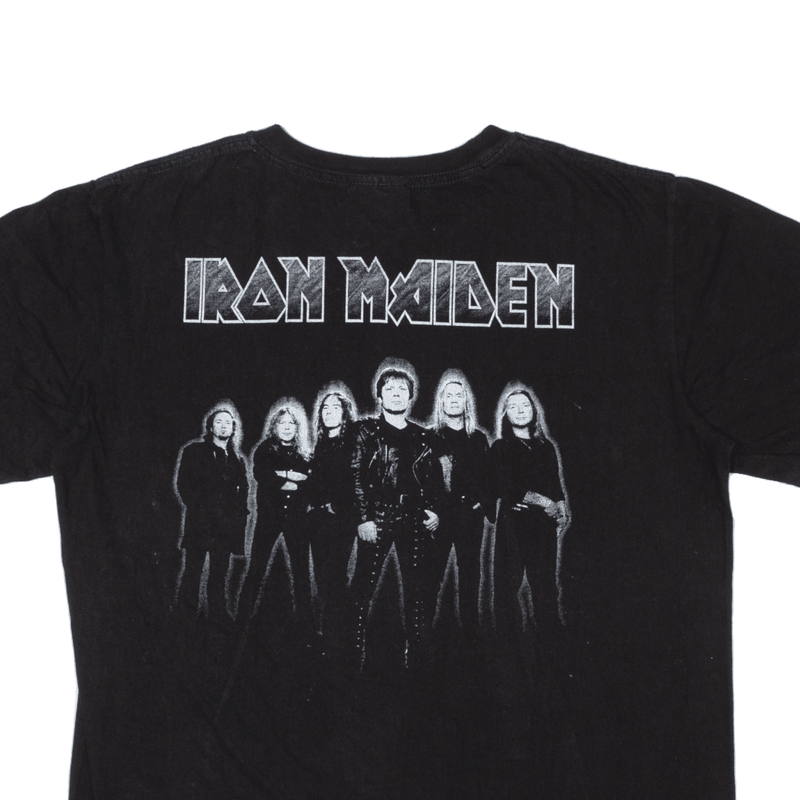 SOLID ROCK Iron Maiden Mens Band TShirt Black L eBay