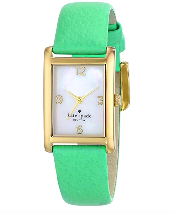 Kate Spade 1YRU0208 Women s Cooper Gold Tone Green Genuine Leather