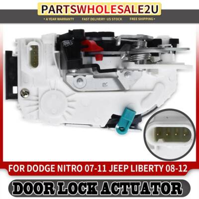 Rear Right Door Lock Actuator Motor For 07-12 Jeep Dodge Liberty Nitro