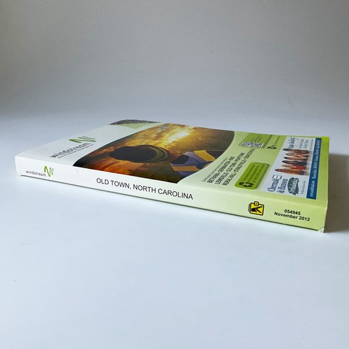 Old Town NC Phone Book November 2012 Windstream Directory White and Yellow Pages - Picture 2 of 11