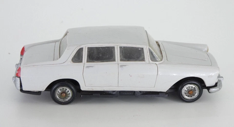 Coche de juguete raro Norev LANCIA FLAMINIA Nº58 1:43 modelo gris coleccionable Foto 4 de 4