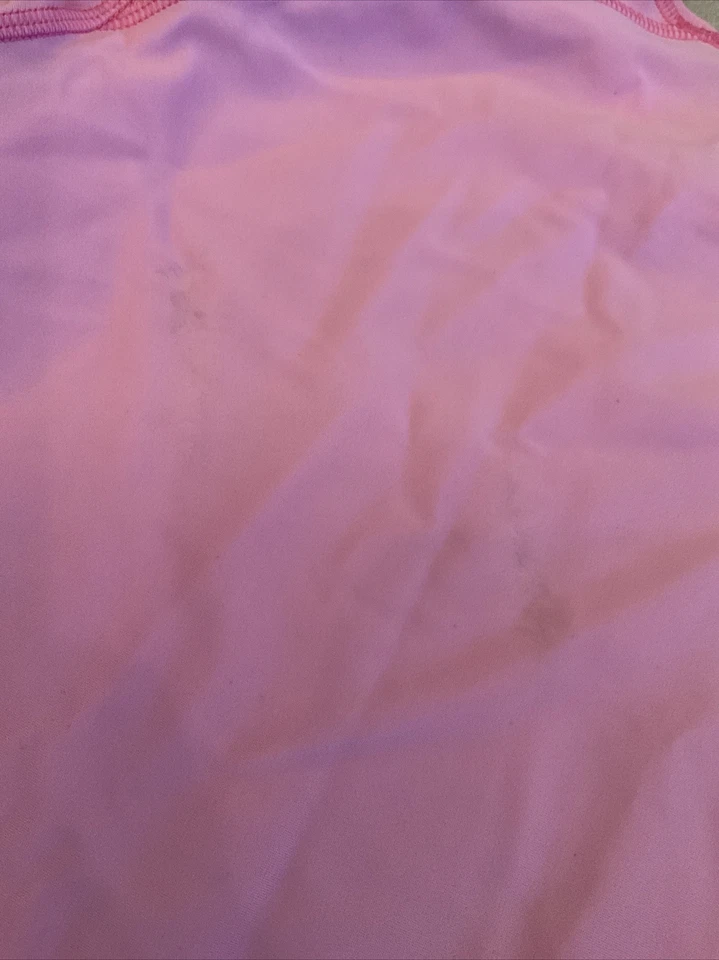 Top de traje de baño Ll Bean Rashguard 14/16 niñas rosa manga larga Foto 4 de 4