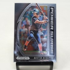 Austin Hendrick 2020 Panini Prizm Draft Baseball #PDP167 Power Surge Insert