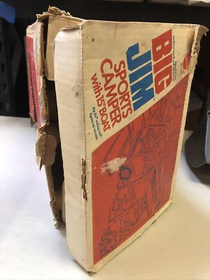 Camping-car Mattel Big Jim – 1971 – Fabriqué Aux USA – Occasion