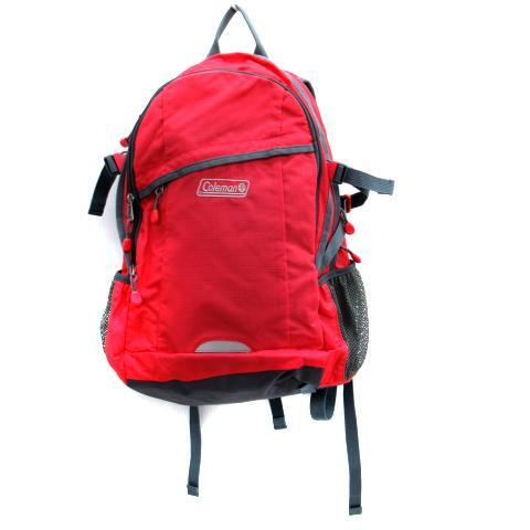 ys19 Coleman Backpack Day Bag Backpack Nylon Red Gray Sm17 Gy18 Men'S Women'S