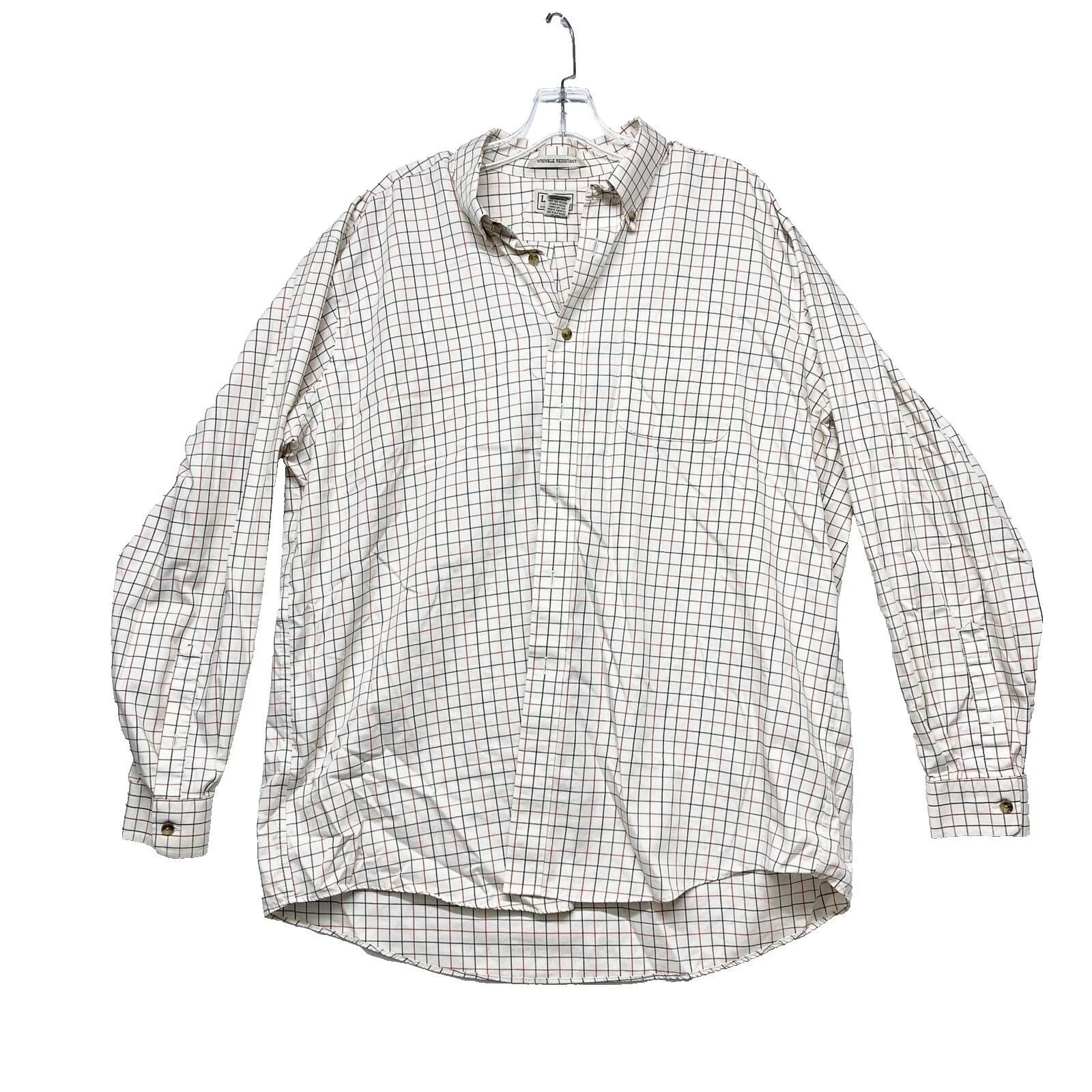 L.L. Bean White Size XL Shirts for Men