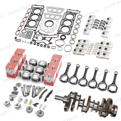 #ad M276 3.5L Engine Overhaul Rebuild Kit Crankshaft Rods Timing For Mercedes Benz $188.10