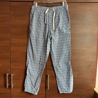 Men’s Tommy Bahama Casual Blue and White Jogger Pants