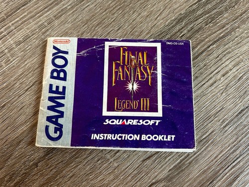 Final Fantasy Legend 3 III ~ Game Boy DMG US modulo + istruzioni - Foto 12 di 12