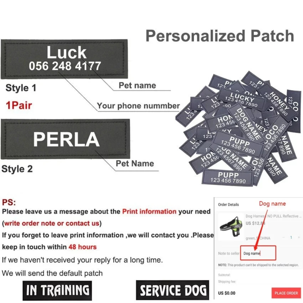 Dog Harness NO PULL Reflective Breathable Adjustable Pet Harness For Dog Dog Harness NO PULL Reflective Breathable Adjustable Pet Harness For Dog
