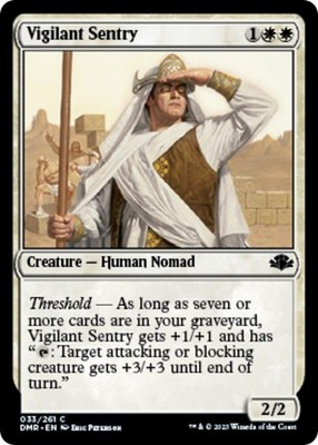 Normal - Vigilant Sentry - 33 - NM - EN