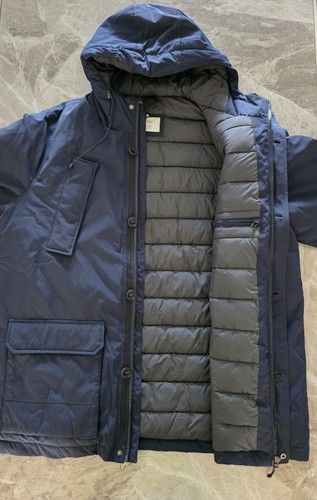 M&S Parka Jacke mit Kapuze und Stormwear ~ Thermowärme ~ Größe 3XL - Bild 10 von 15
