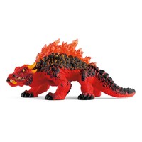 Schleich ELDRADOR CREATURES 70156 7 year(s) Black Red Plastic Magma Lizard