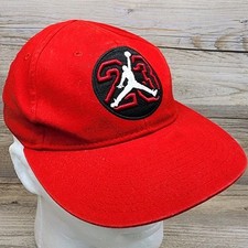 Jordan 23 Baseball Cap Hat Boys Youth Stretch 4-7 Michael Jordan Red