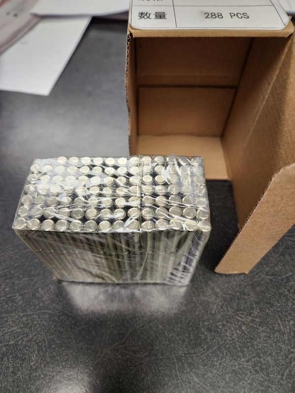 1/4 inch  round  x 1 inch long Rare earth magnets