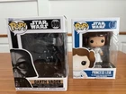 Star Wars Princess Leia And Darth Vader Funko Pop 2 Piece Set NIB