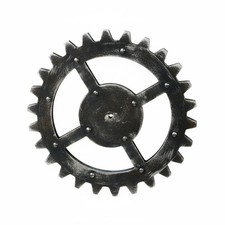 29 cm Zahnrad Dekoration Handgemacht Steampunk Wandornament Geschenkidee f&uuml;r Bar