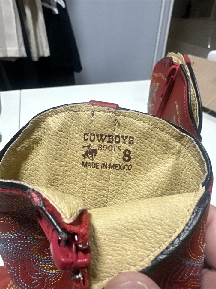 Botas de Vaquero Niña/Niño Talla Niño 8 Foto 3 de 3