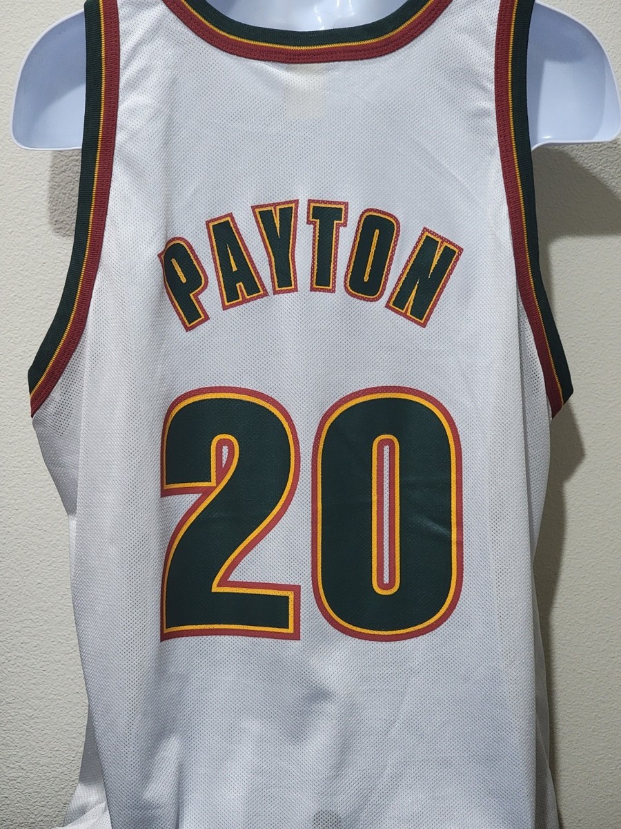 🏀 THROWBACK: Gary Payton #20 Seattle SuperSonics 