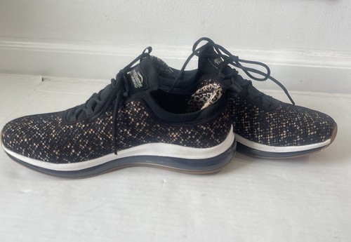 Skechers Women’s Size 10 Air Element 2.0 149673 Black Lace Leopard - Picture 3 of 6