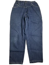 Gitano Mom Jeans 14 Short High Waisted Tapered Baggy Dark PS Ankle 28x26 Vtg