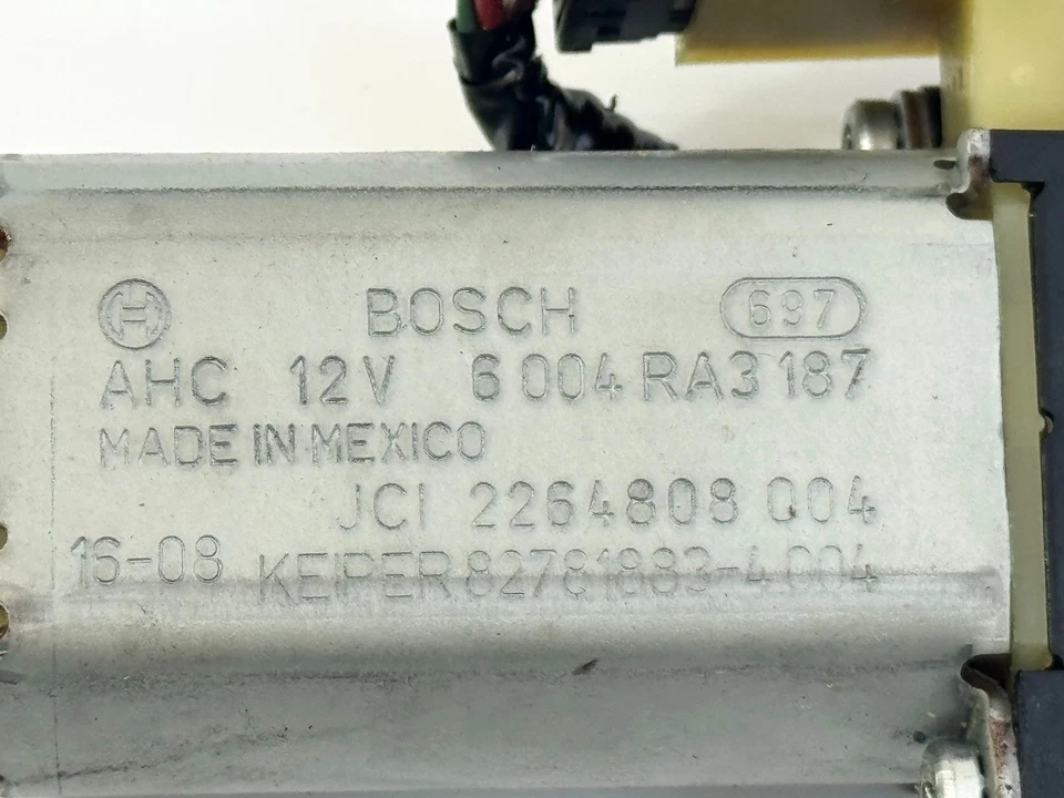 13-17 本田 ACCORD 前左 LH 驱动器侧门动力车窗电机原始设备制造商 — 第 3/3 张图片