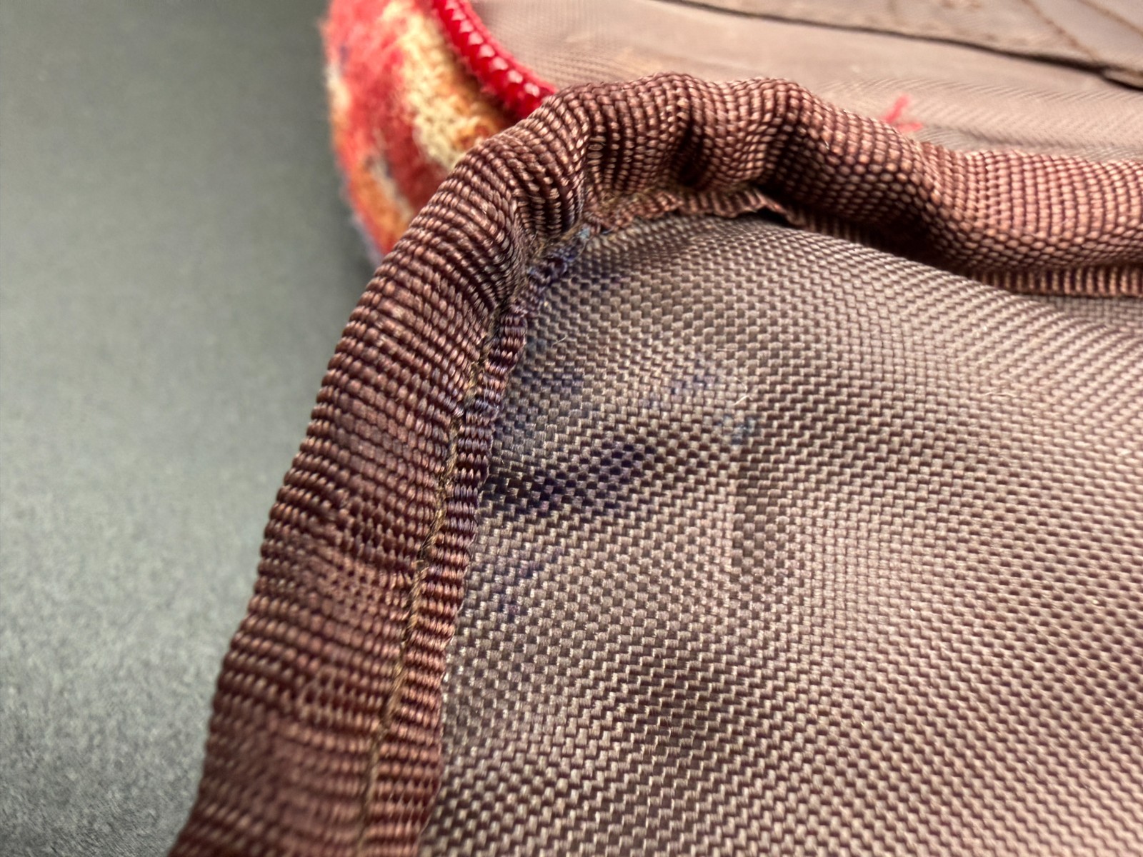 Pendleton Crossbody Wool Leather Native Red Patte… - image 18