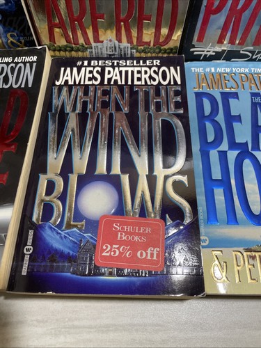 Lot of 9 James Patterson Paperback Books Witch & Wizard Roses are Red - Picture 3 of 18