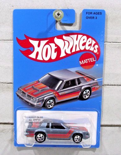 Hot Wheels ' 84 Light Blue with Orange Rally Stripes Hurst Olds | eBay
