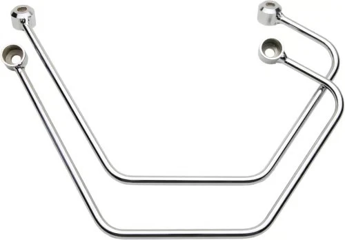 Soportes alforja Cobra - Cromo moto bicicleta de calle 02-6468 3501-0182 Foto 2 de 4