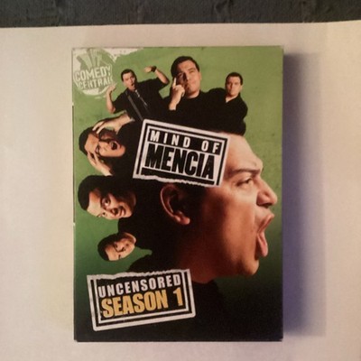 Mind of Mencia: Uncensored Season 1 (DVD, Comedy Central, Bonus Material)