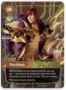 Sett the Boss Riftbound | eBay