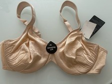 Bali Bra Beige 36C Underwire 3353 Lift  Side Shaping Unpadded NWT