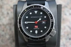 Momentum Torpedo Pro 44mm Black Rubber Band Watch