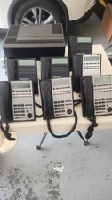 NEC SL2100 Phone System Bundle w/ 7 IP4WW-12TXH-B-TEL Digital Phones - Tested